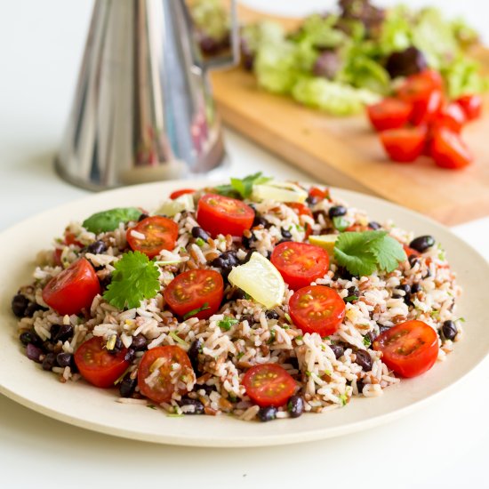 Rice Salad with Preserved Lemon