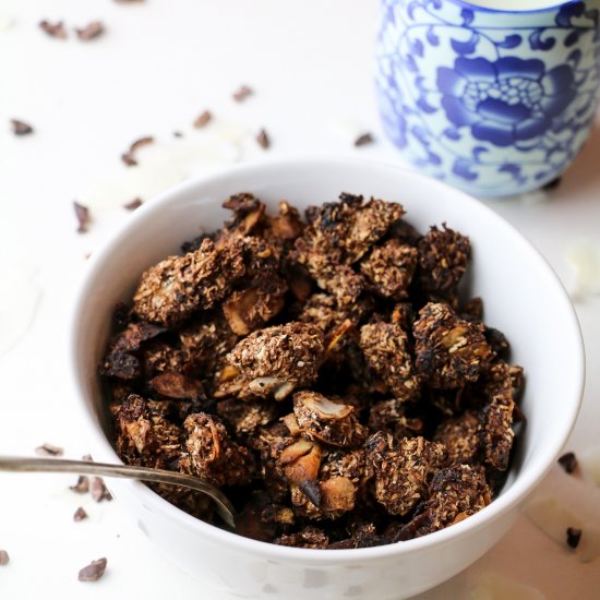 Low carb Almond Joy Granola