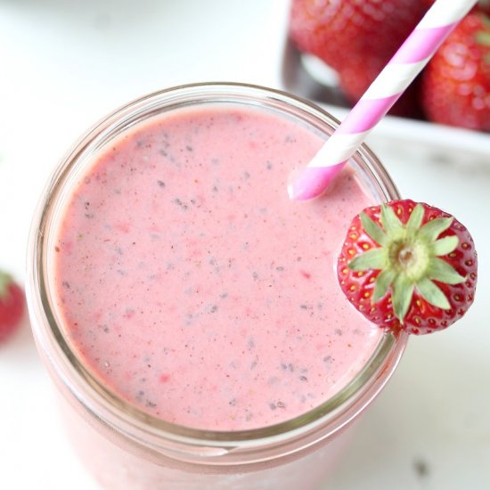 Metabolic Boost Strawberry Smoothie