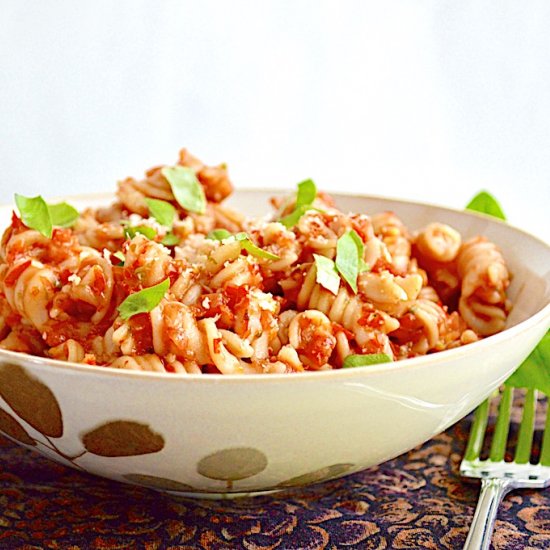 Fresh Tomato Basil Pasta