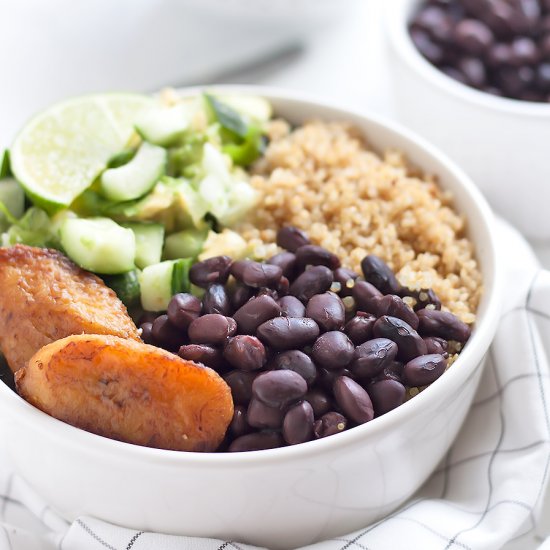 Black Bean Quinoa Bowl