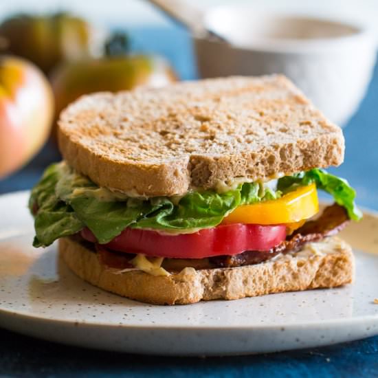 BLT with Brown Butter Mayo