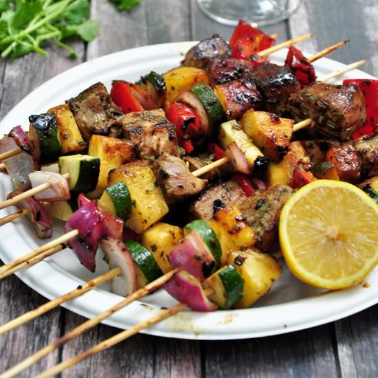 Grilled Tuna Kabobs