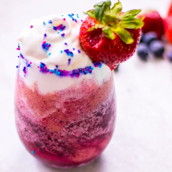 Vegan Unicorn Smoothie