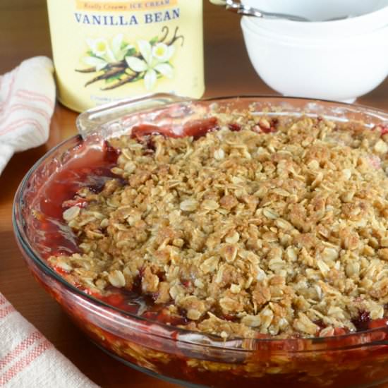 Strawberry Rhubarb Crisp