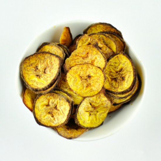 Baked Plantain Chips