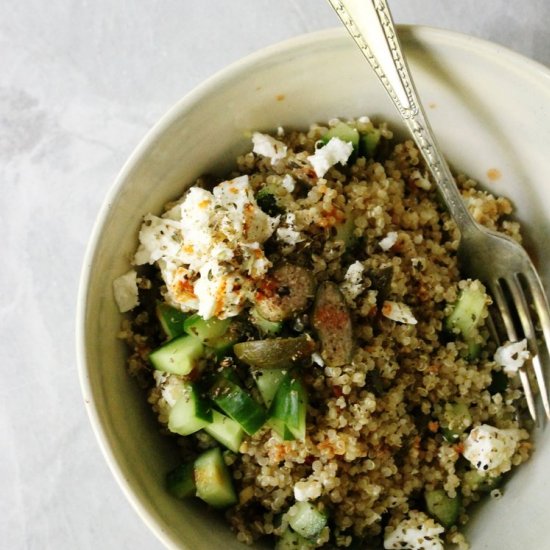 Mediterranean Quinoa Salad