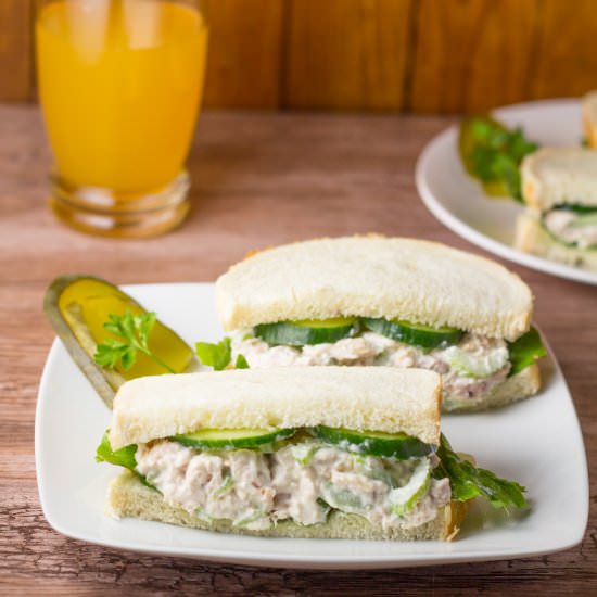 Easy Chicken Salad Sandwich