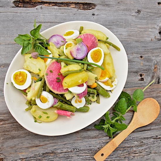 Fingerlings Potato Salad