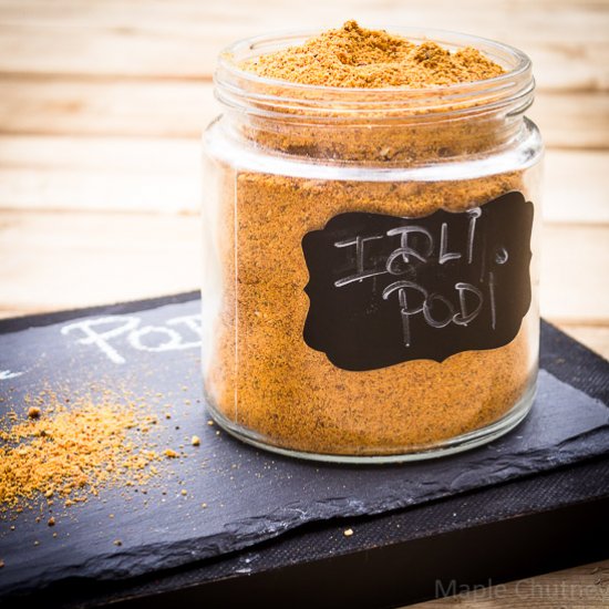 South Indian Condiments Idli Podi