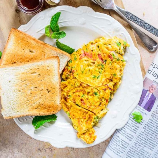 Indian Masala Omelette