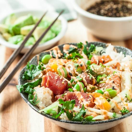 Asian Poke Bowl