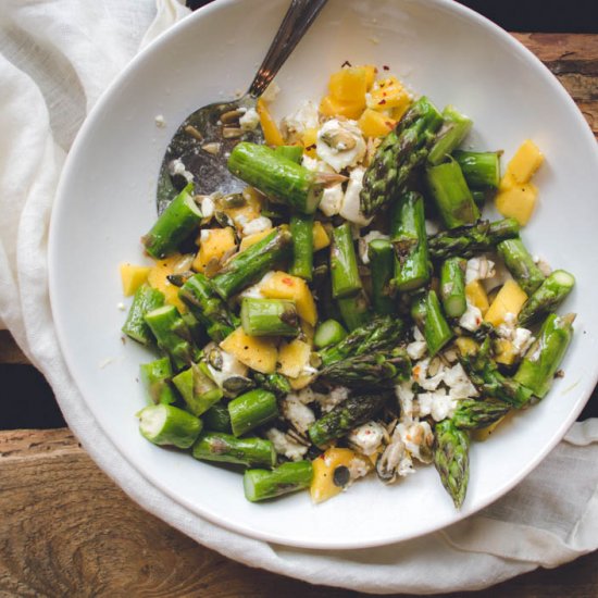 Asparagus & Mango Salad