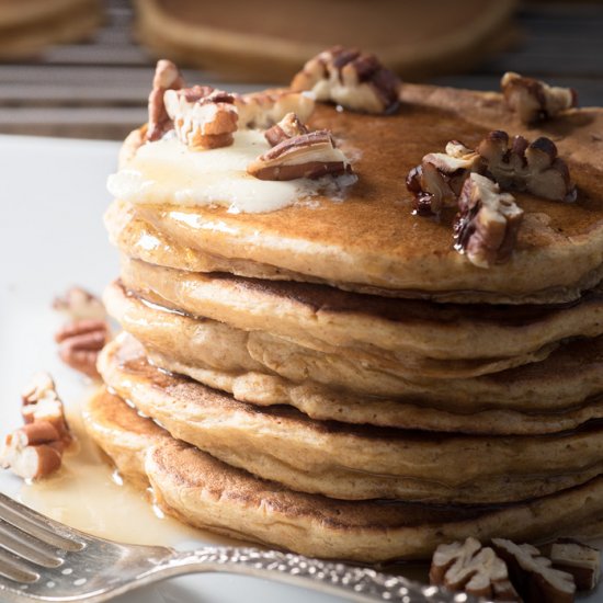 Vegan Sweet Potato Pancakes