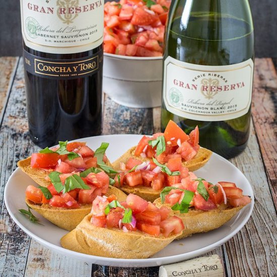 Balsamic Tomato Bruschetta