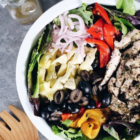 Mediterranean Chicken Salad