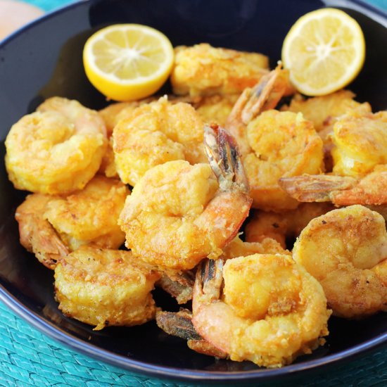 Crisp Garlic Shrimp