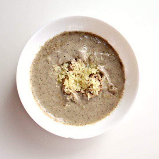 3 Ingredient Mushroom Soup