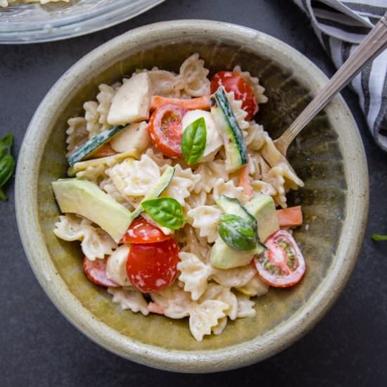 Creamy Italian Pasta Salad