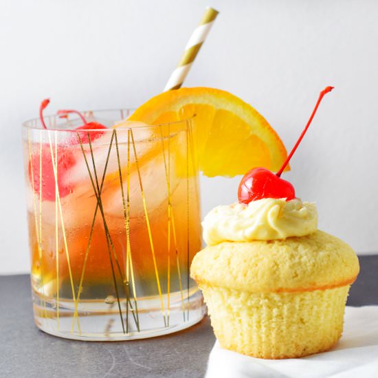 Amaretto Cupcakes