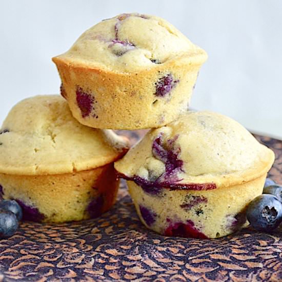 Classic Blueberry Muffins