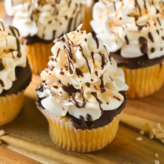 Coconut Macaroon Cupcakes