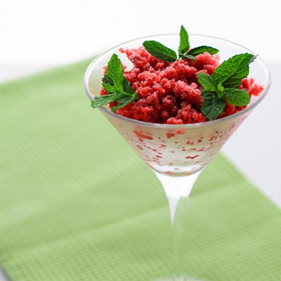 Stawberry Granita!