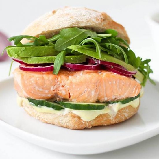 Salmon Burger