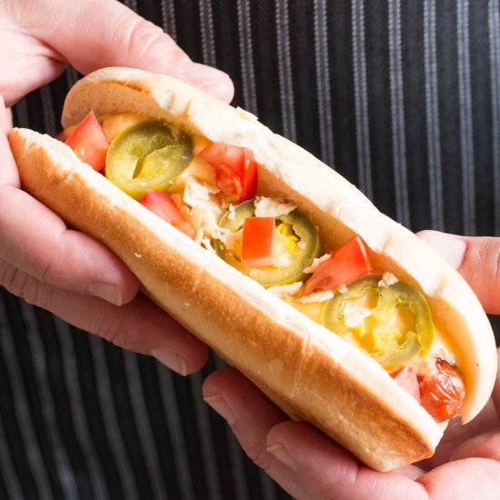 The Ultimate Summer Nacho Dog