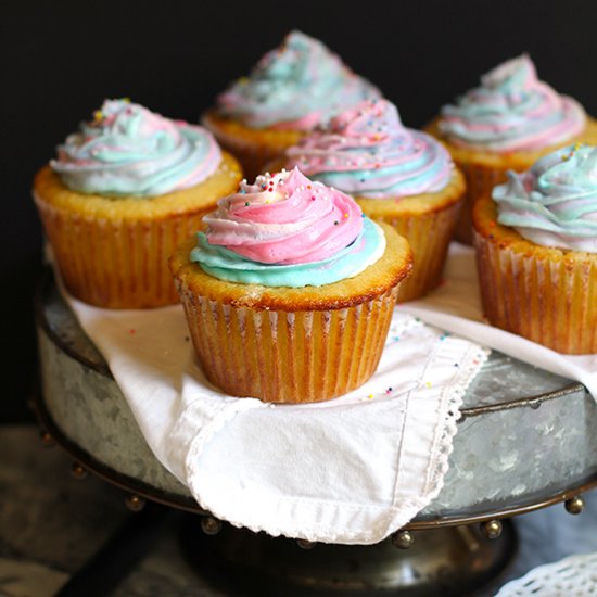 Vanilla Unicorn Cupcakes