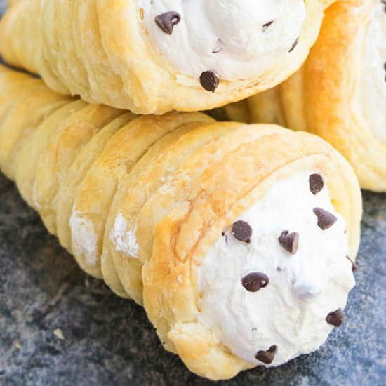 Easy Cream Horns