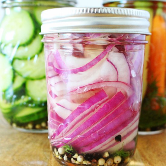 Easy Pickled Vegetables