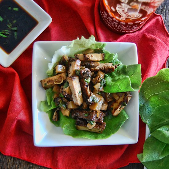 Tofu Lettuce Wrap Recipe