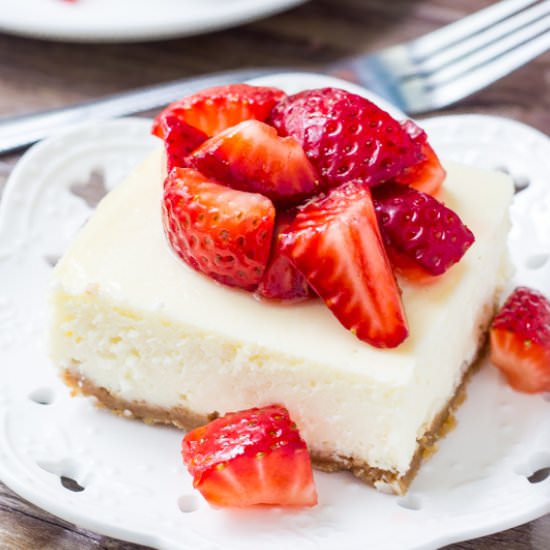 Strawberry Cheesecake Bars