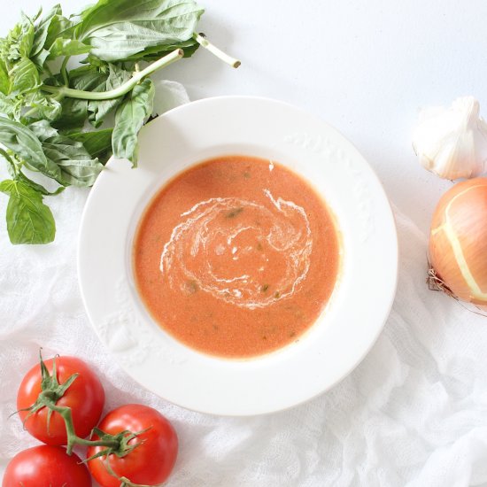 Creamy Tomato Basil Soup