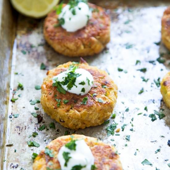 Crispy Chickpea Cakes