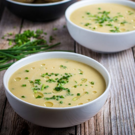 Creamy Potato Leek Soup