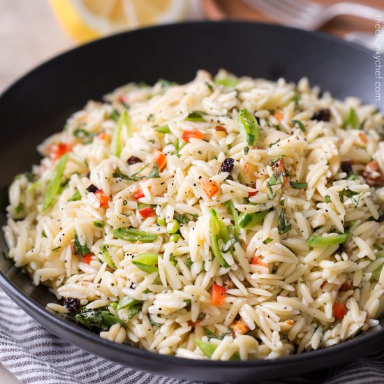 Copycat Piada Orzo Salad