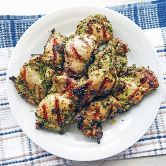 Grilled Chicken with Chimichurri