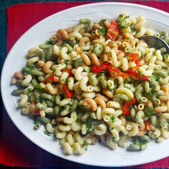 Fusilli Salad with Fresh Cilantro