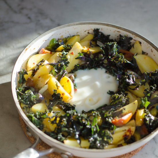 Potato & Kale One Pan Breakfast