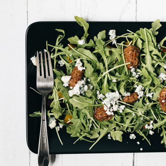 Roasted Beet and Pear Salad