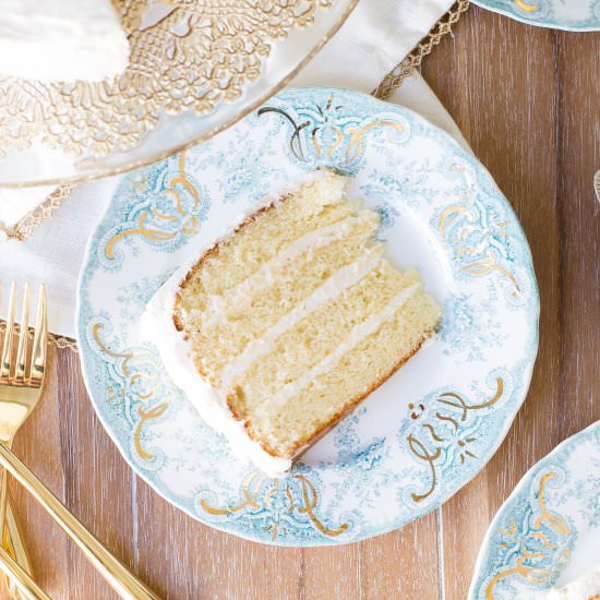 Classic Vanilla Butter Cake