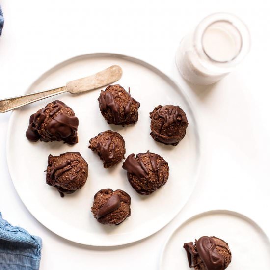 Vegan GF Brownie Cookies