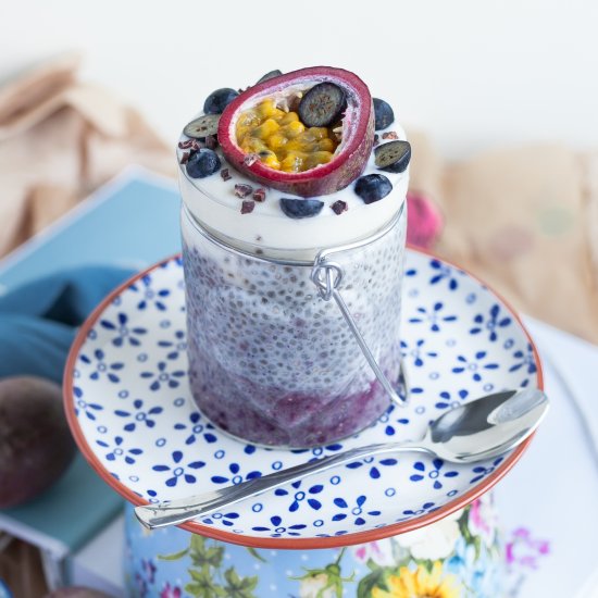 Blueberry Chia Pudding