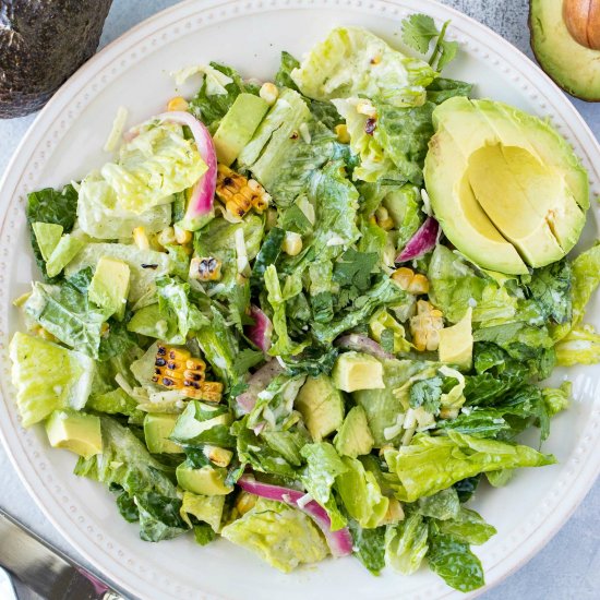 Avocado & Charred Corn Salad