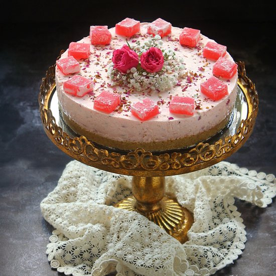 Turkish delight cheesecake