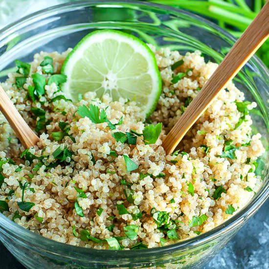 Cilantro Lime Quinoa