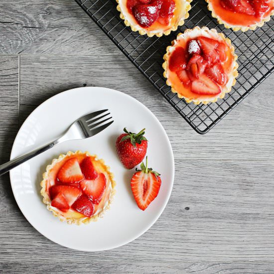 Strawberry Cream Tart