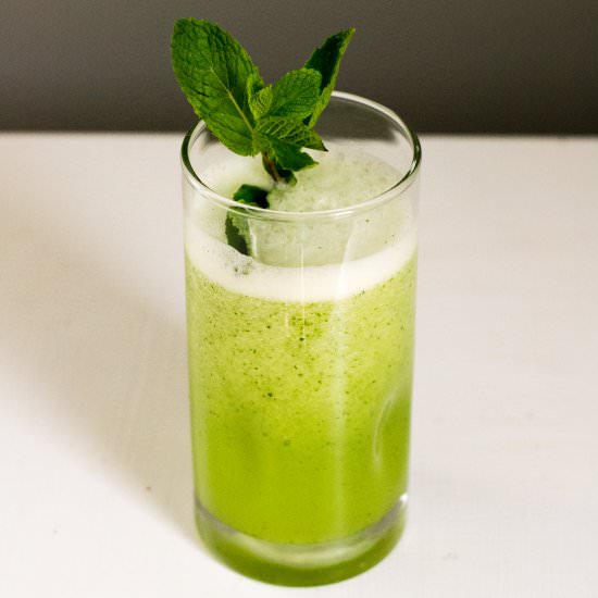 Mint Cucumber Lime Aqua Fresca